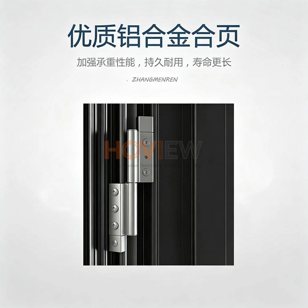 4-Non-thermal-break hinged door hinges