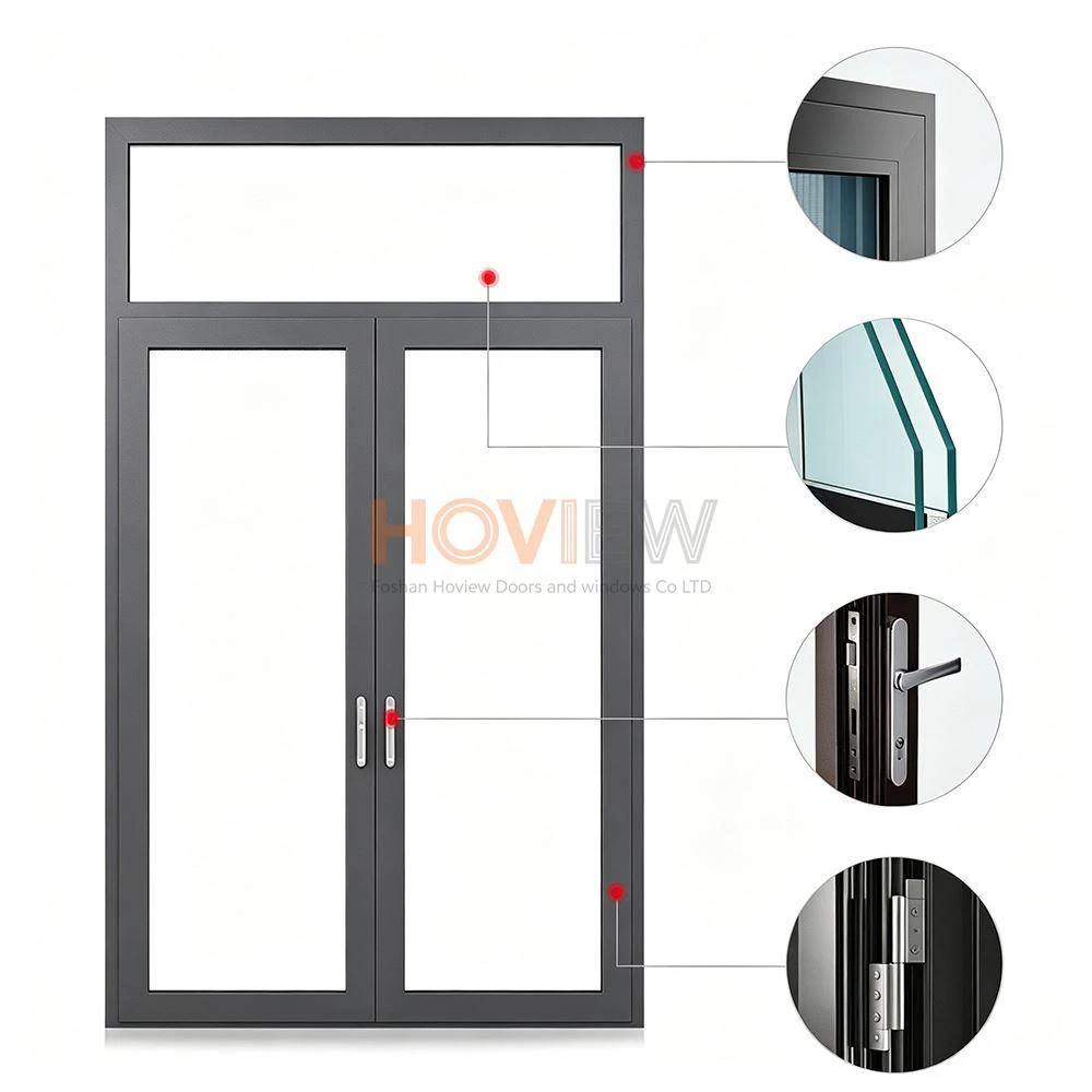 3-Details on Non-Thermal-Break Casement Doors