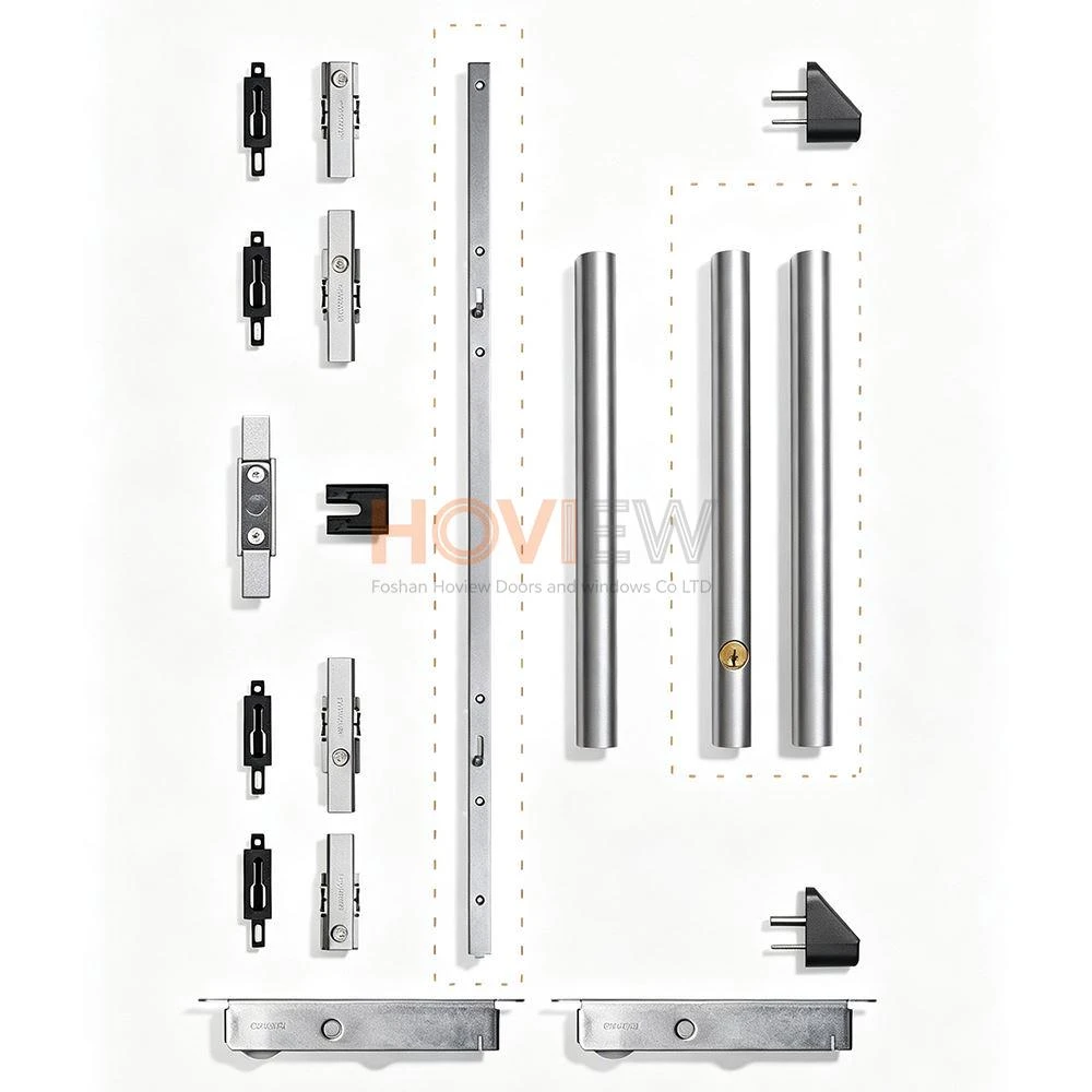 6-Australian-Style Non-Thermal-Break Sliding Door Hardware
