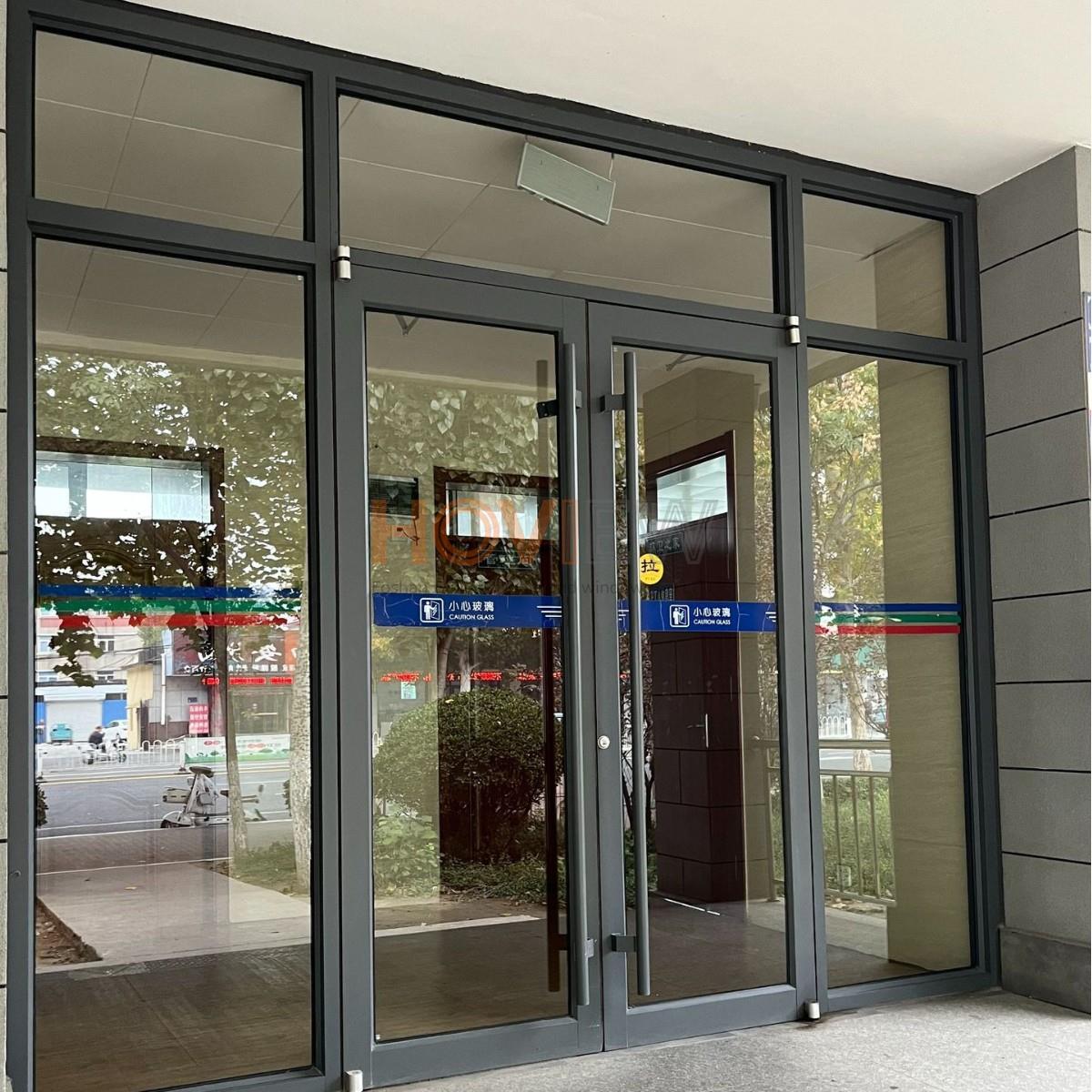 6-Commercial Aluminum Storefront Door