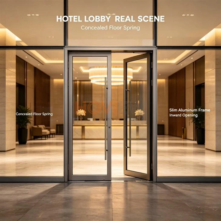 5-Heavy-Duty Floor-Mounted Spring Doors
