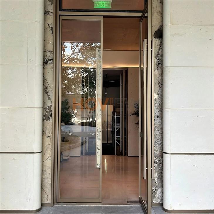 4-Heavy-Duty Floor-Mounted Spring Doors