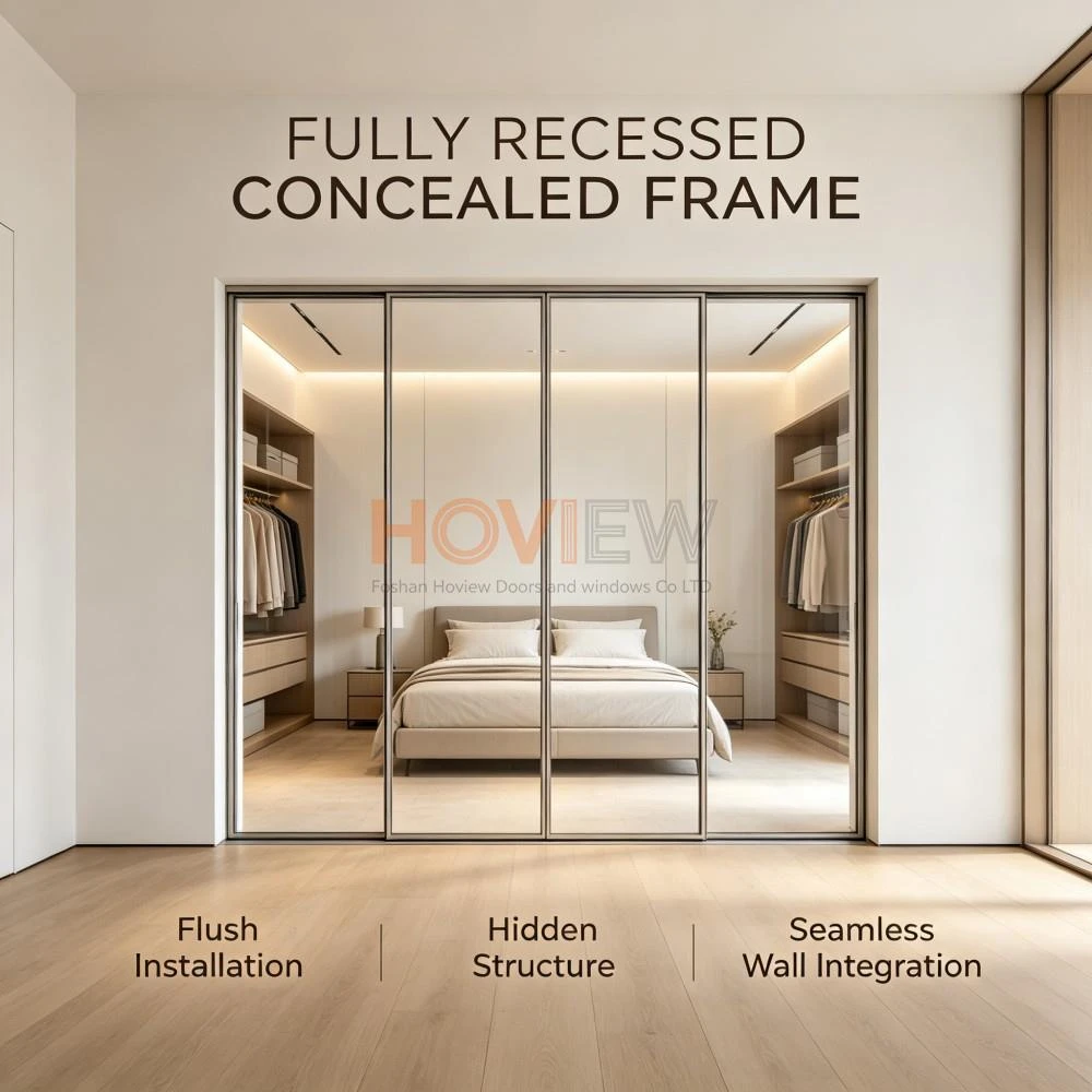Fully Concealed Frame Folding Door (2)