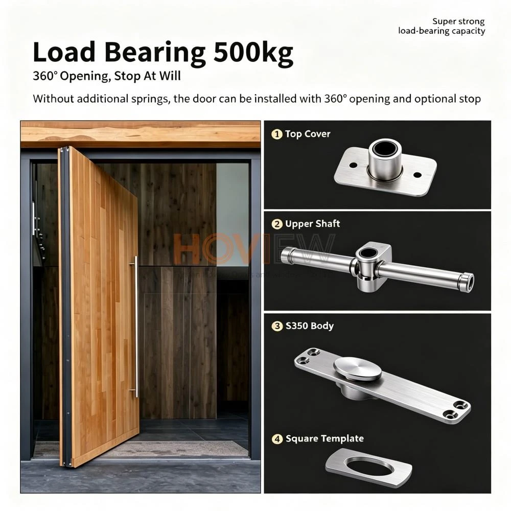Modern Exterior Pivot Door (1)