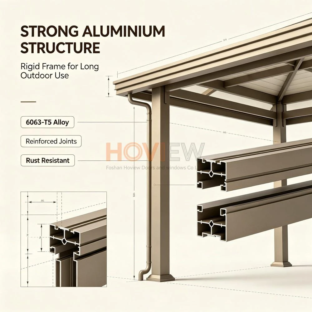 Outdoor Aluminium Pavilion (2)