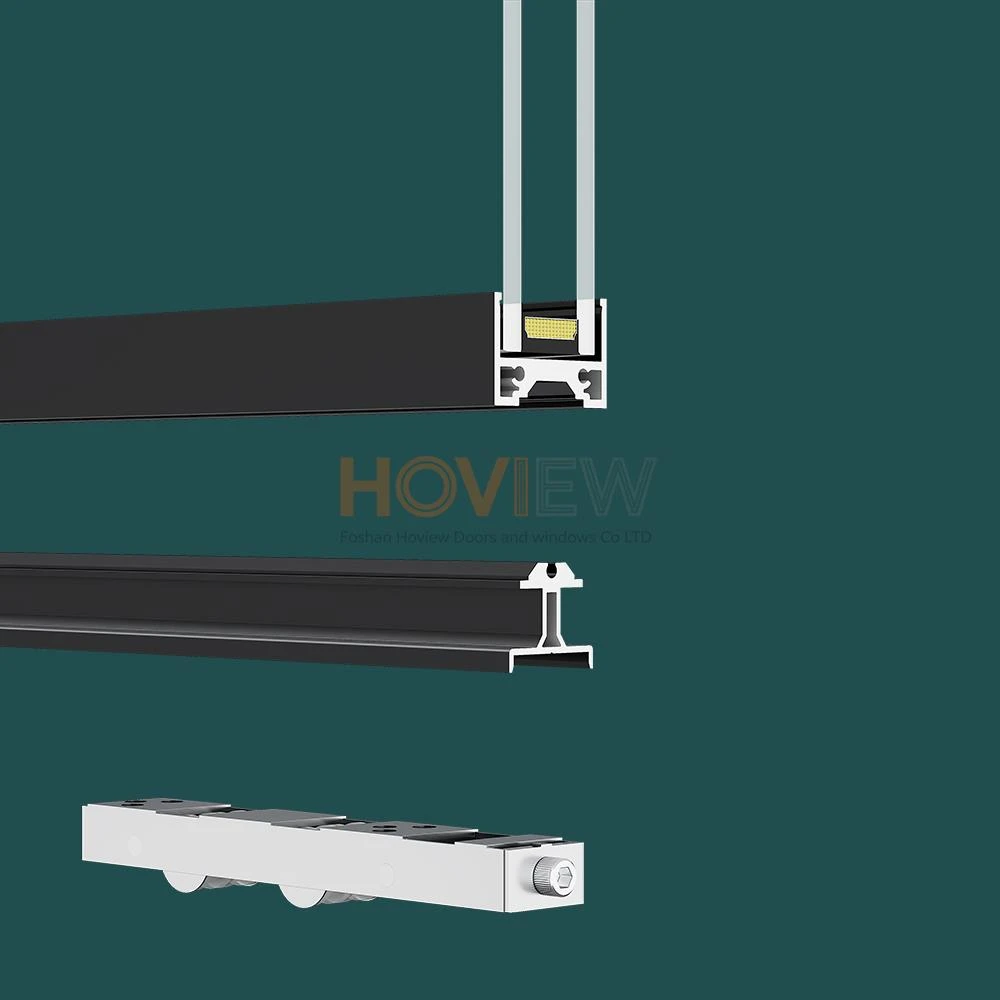 6-Panoramic Sliding Door Base and Wheels