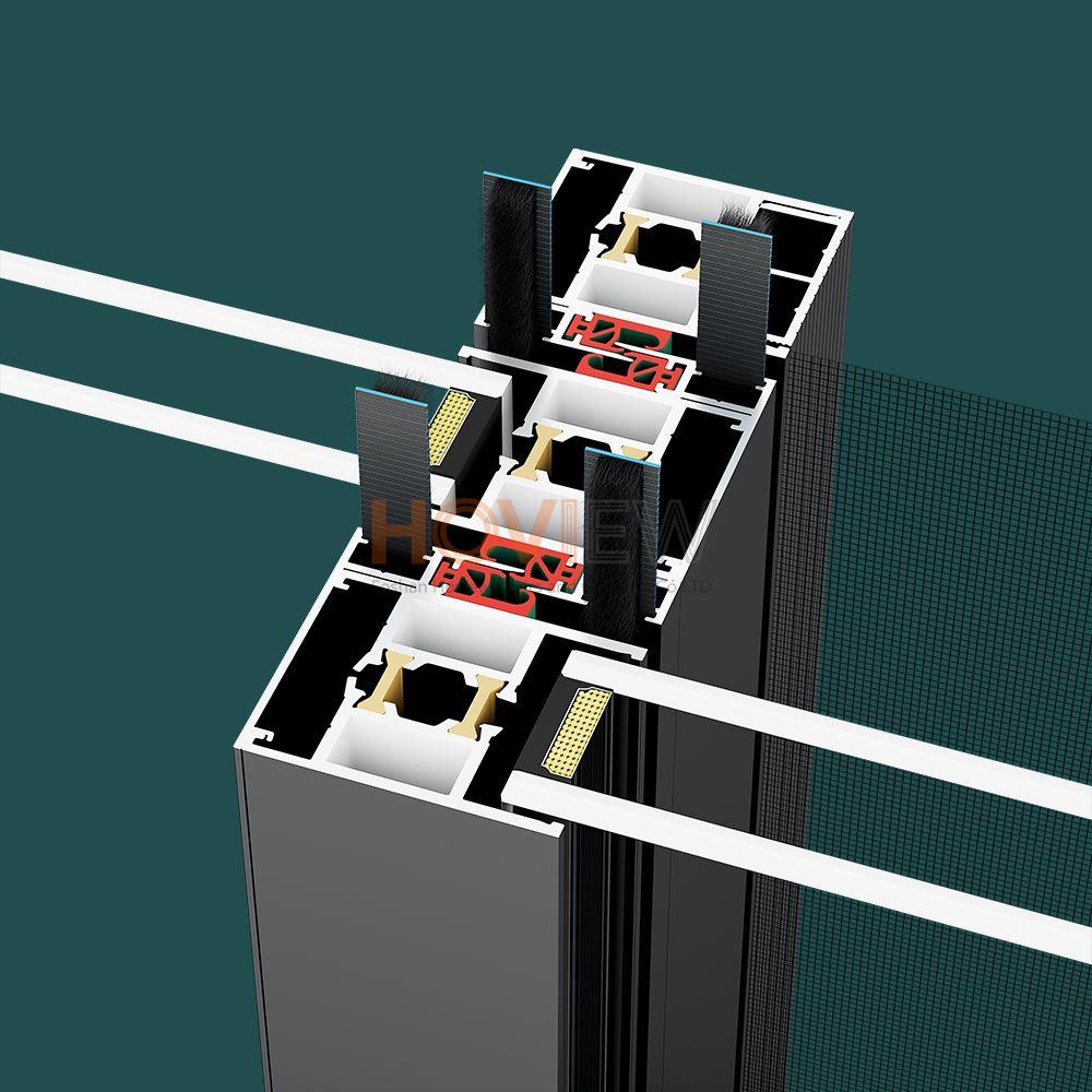 3-Internal Structure of Panoramic Sliding Doors