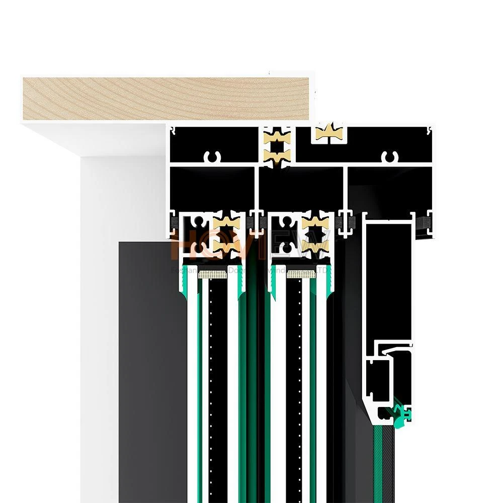 4-Internal Structure of the 100 Thermal Break Sliding Door1