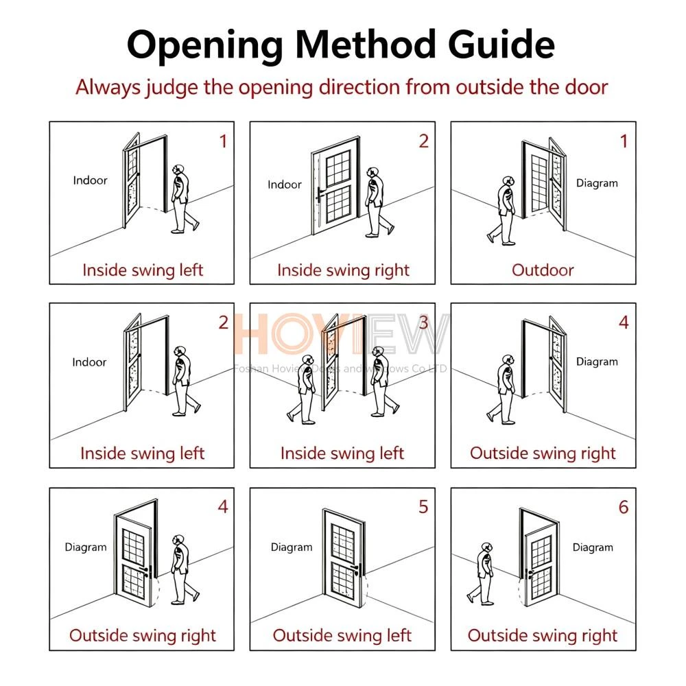Ultra-Narrow Casement Door high quality