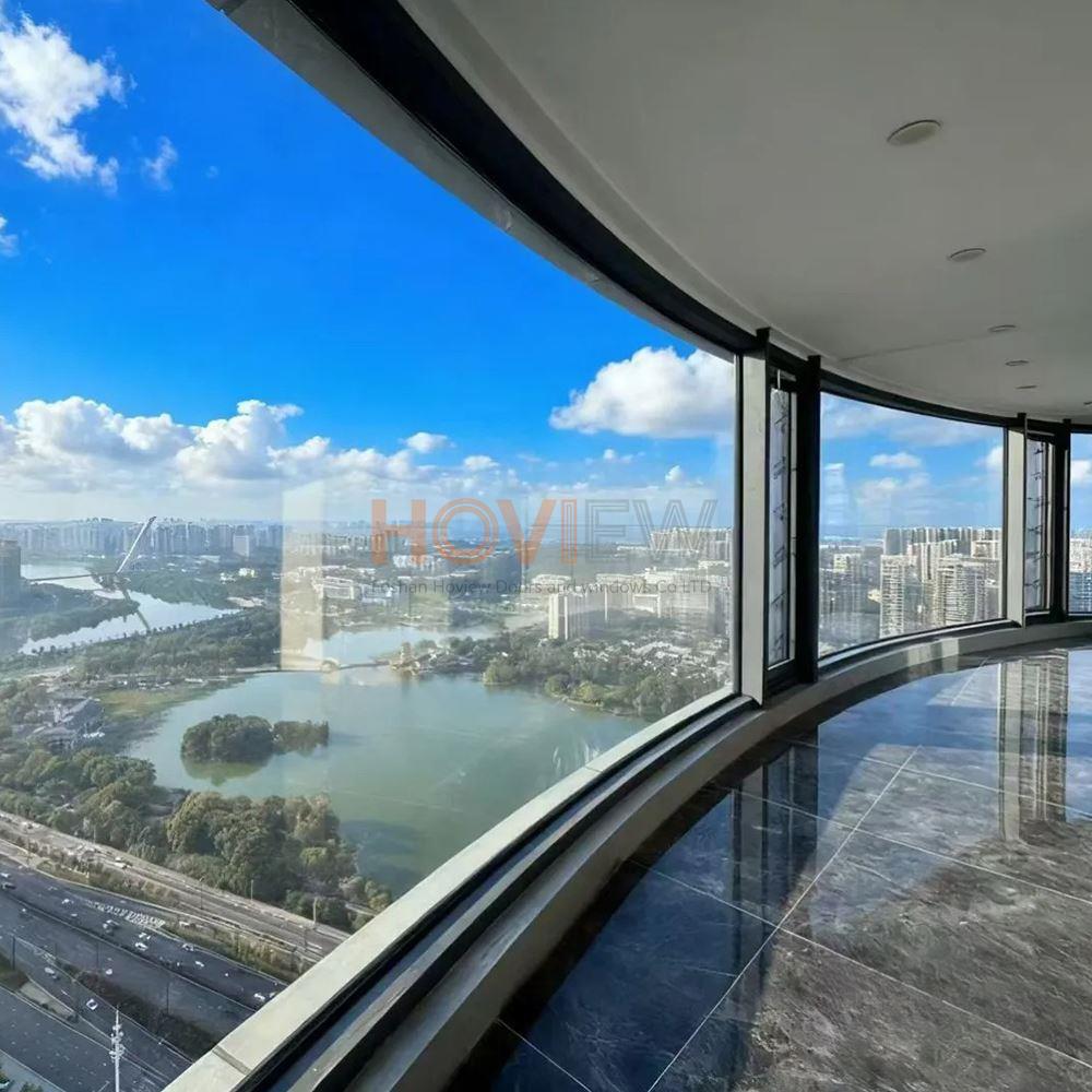 Bent Glass Window