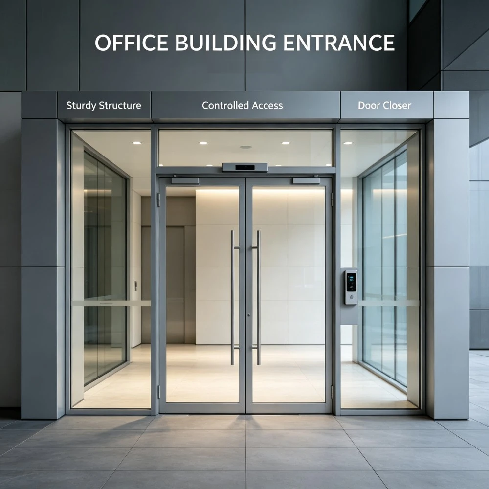 Heavy Duty Commercial Door