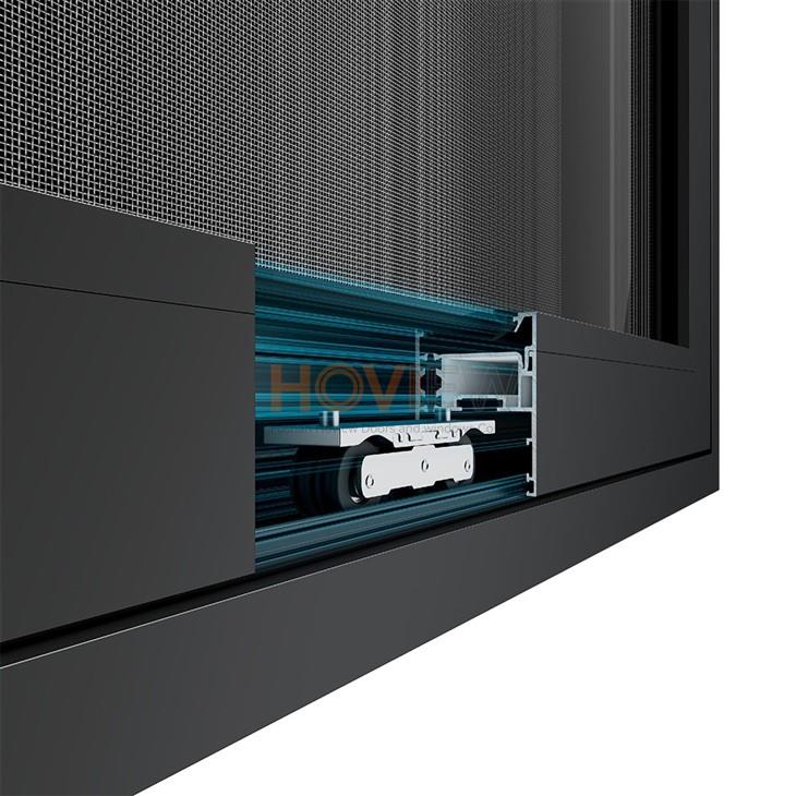 5-120 Thermal Break Side-Pressure Sliding Window Aluminum Profile Structure