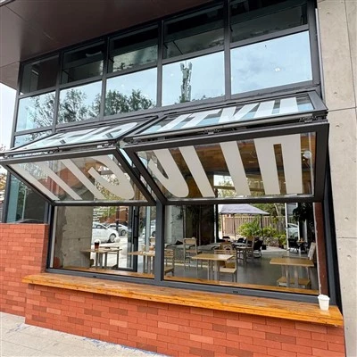 Vertical Fold Up Window